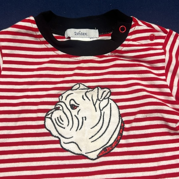 Ishtex 18M UGA Onesie - Picture 2 of 2